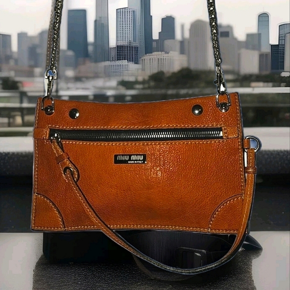 SALE๐ฅMiu Miu Pouch/ passport Case Crossbody /wallet POUCH - Picture 1 of 11